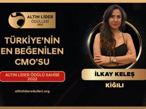 Kiğılı Cmo’su İ̇lkay Keleş’e “Altın Lider” Ödülü