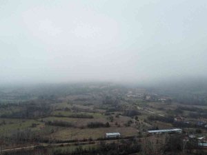 İ̇hsangazi İlçesi Sisle Kaplandı