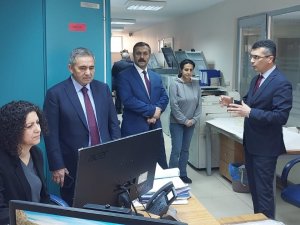 Vali Mete Buhara Tapu Ve Kadastro Müdürlüklerinde İnceleme Yaptı