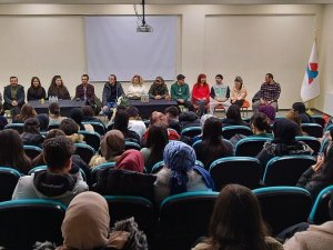 Erzurum Dt Oyuncuları, Öğrencilerle Söyleşti