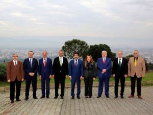 Adü Rektörü Aldemir Mevkidaşlarını Ağırladı