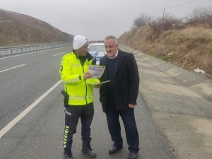 Elazığ’da Vatandaşlar Trafik Kuralları Konusunda Bilgilendirildi