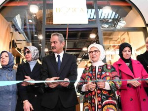 Emine Erdoğan, Galataport’ta Olgunlaşma Enstitülerinin Markası "Bohça" Mağazasının Açılışını Yaptı