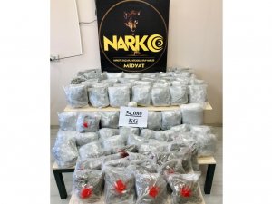 Mardin’de 96 Kilo Uyuşturucu Ele Geçirildi