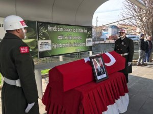 Kıbrıs Gazisi Akkaş, Askeri Törenle Son Yolculuğuna Uğurlandı