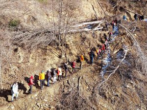 Karlı Yolları Sarıkamış Şehitleri İçin Adımladılar