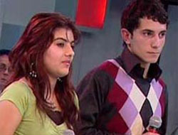 Kaçak aşıklar yayında yakalandı