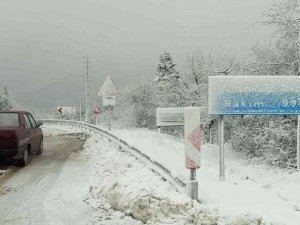 Kastamonu’da Kar Yağışı Etkili Oluyor