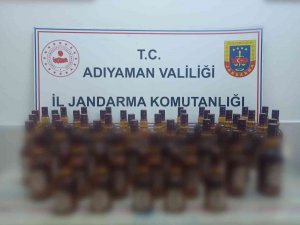 Yolcu Otobüsünde Kaçak Alkol Ele Geçirildi