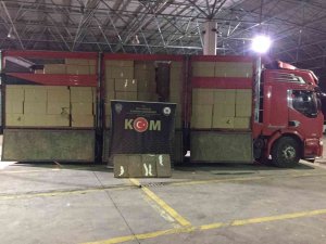 Bolu’da 6 Milyon 232 Bin Kaçak Sigara Ele Geçirildi
