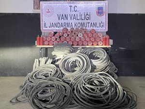Van’da Taş Ocağından Çalınan 400 Bin Lira Değerindeki Malzemeler Ele Geçirildi