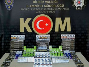 Bilecik’te 480 Paket Kaçak/sahte Sigara Ele Geçirildi