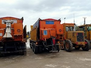 Safranbolu’da Kar Yağışı Tedbirleri Alındı