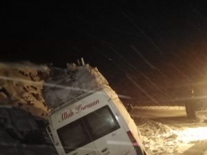 Malatya’da Kar Ulaşımda Aksamalara Neden Oldu