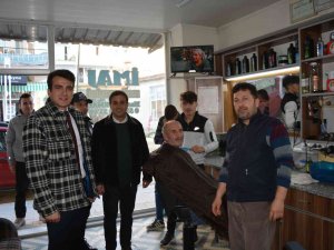 Kaymakam Okumuş Esnafları Dinledi