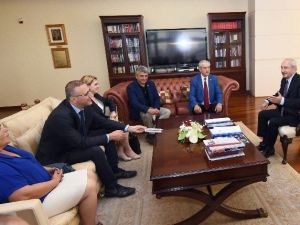 Kılıçdaroğlu, Tmmob, Disk, Kesk Ve Ttb Başkanlarını Kabul Etti