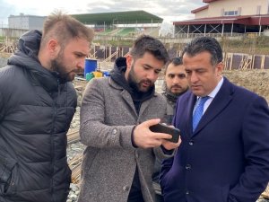 Çarşamba Kapalı Yüzme Havuzu Yükseliyor