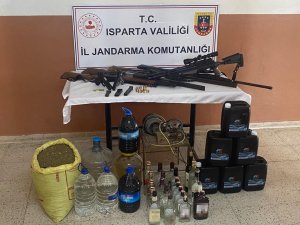 Isparta’da Kaçak İçki Operasyonlarında 1 Şüpheli Şahıs Hakkında Adli İşlem Başlatıldı