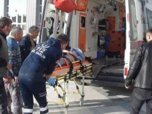 İ̇nşattan Düşen İşçi Yaralandı