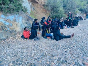 Fethiye’de 54 Düzensiz Göçmen Yakalandı