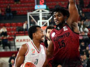 Basketbol Süper Ligi: Pınar Karşıyaka: 96 - Gaziantep Basketbol: 91