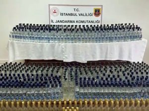Yılbaşına Sayılı Günler Kala Jandarma Ekiplerinden Dev ’İçki’ Operasyonu