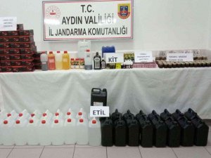 Didim’de 235 Litre Etil Alkol Ele Geçirildi