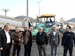 Vezirhan’da Yol Çalışmalarına Başlandı