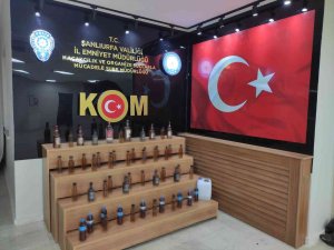 Şanlıurfa’da 53 Şişe Bandrolsüz Alkol Ele Geçirildi
