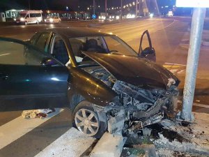 Samsun’da Trafik Kazası: 2 Yaralı