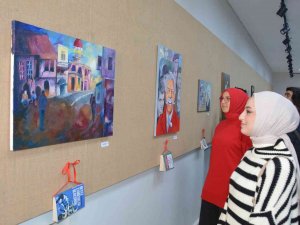 Dü’de 2022 Yılının Son Resim Sergisi Gerçekleşti