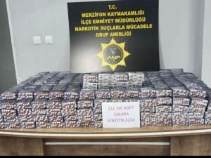 Otobüsteki Yolcu 111 Binden Fazla Uyuşturucu Hap Yakalattı