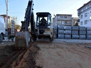Germencik’te Sanayi Esnafı Çamurlu Yoldan Kurtuluyor