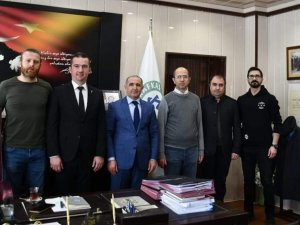 Başkan Ödül’den Prof. Dr. Kapu’ya Ziyaret