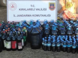 Kırklareli’nde Yılbaşı Öncesi Tonlarca Sahte İçki Ele Geçirildi