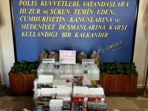 Susurluk’ta Kaçak İçki Ve Sigara Operasyonu