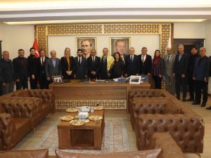 Ak Partili Özhaseki Başkan Kaplan’ı Tebrik Etti