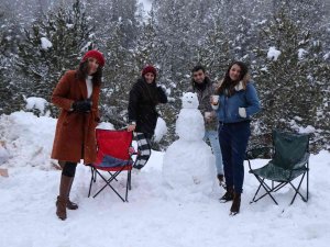 Bayburt’un Yüksek Rakımlı Köylerinde Karla Mücadele Çalışması Sürüyor