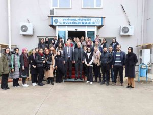 Dü Öğrencileri, Musluklardan Akan Suyun Yolculuğuna Tanıklık Etti