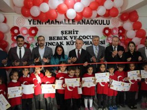 Şehit Bebek Ve Çocukların İsmi Verilen Kütüphanenin Açılışı Yapıldı