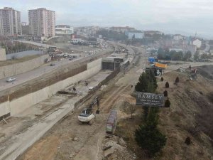 Trafik Çilesini Sona Erdirecek Projenin Yüzde 90’ı Tamamlandı