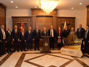 Samsun Tso Yönetimine Başarılar Dilediler