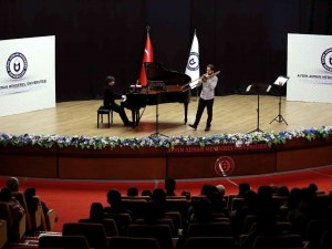 Adü’de Trombon Ve Piyano Konseri Gerçekleşti