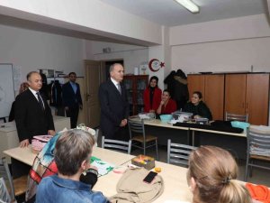 Halk Eğitim Ve Kadem Kursiyerlerine Ziyaret