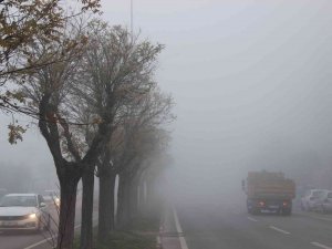 Manisa’da Yoğun Sis Etkili Oldu