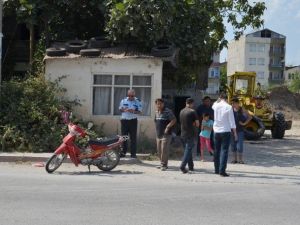Bafra’da Otomobil İle Motosiklet Çarpıştı: 1 Yaralı