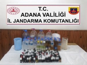 Adana’da Bin 71 Litre Sahte Ve Kaçak Alkol Ele Geçirildi