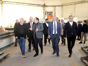 Vali Pehlivan Osb’de İncelemelerde Bulundu