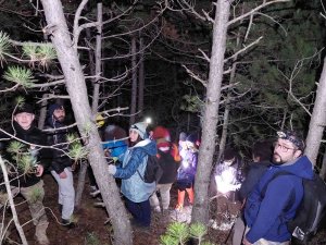 Doğa Tutkunları 2022’yi 10 Kilometrelik Gece Yürüyüşüyle Noktaladı