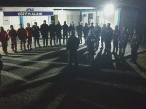 Afad’da ‘Gece Tatbikatı’